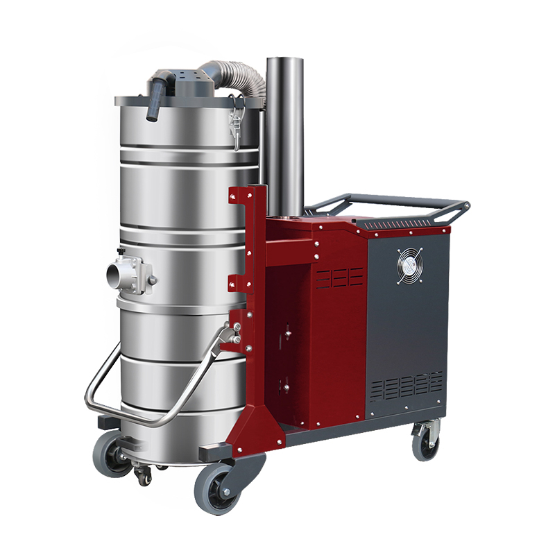 宿州坦洁380V 双桶手动反吹工业吸尘器X8系列